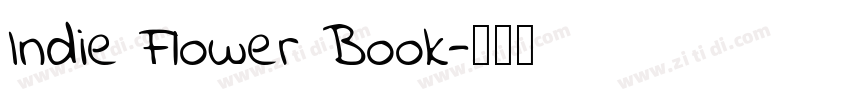 Indie Flower Book字体转换